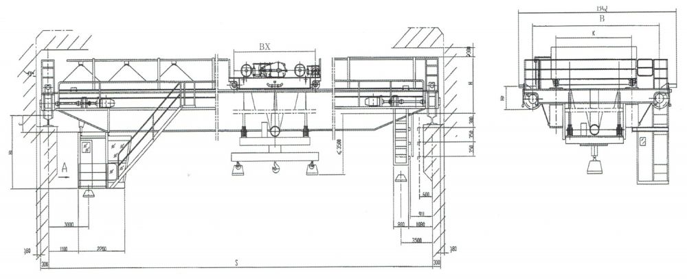 QL型旋轉(zhuǎn)電磁掛梁橋式起重機(jī)